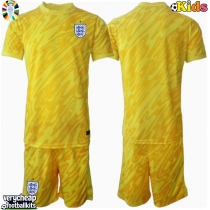 England Goalkeeper Replica Away Minikit Euro 2024 Short Sleeve (+ pants)